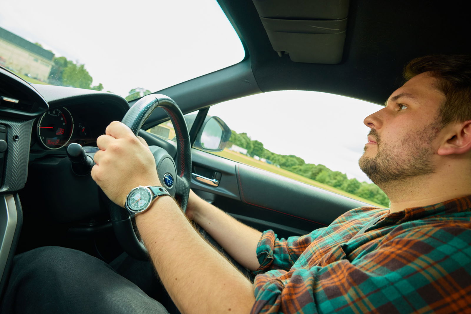 Driving Mission Motorsport's hand-controlled Subaru BRZ